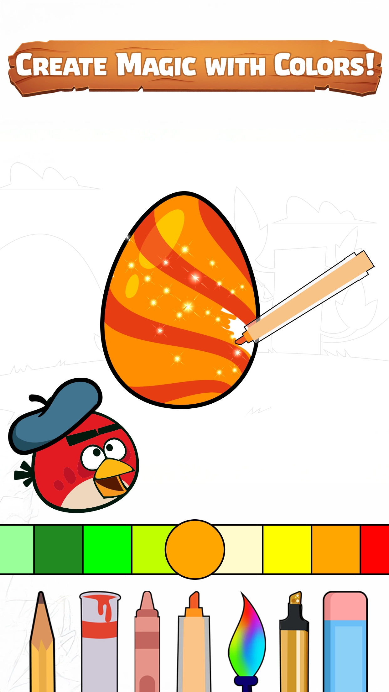 play & learn with angry birds gameplay screenshot 2